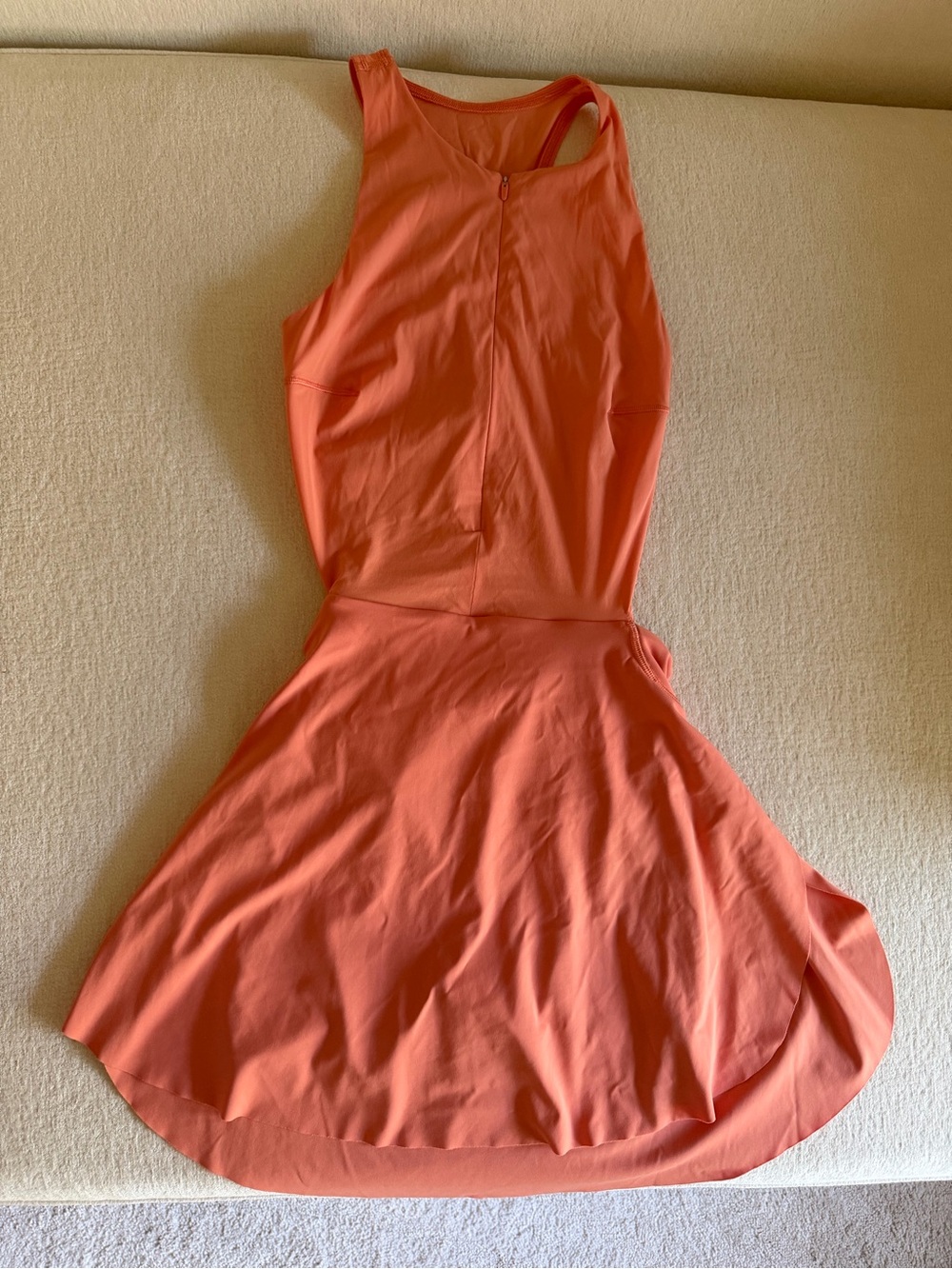 Lululemon Sleeveless Coral tennis dress